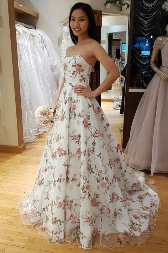 Mermaid  Halter Pleated Long Prom White Dress with Feather Slit