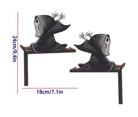 Halloween wooden door hanging switch hanging