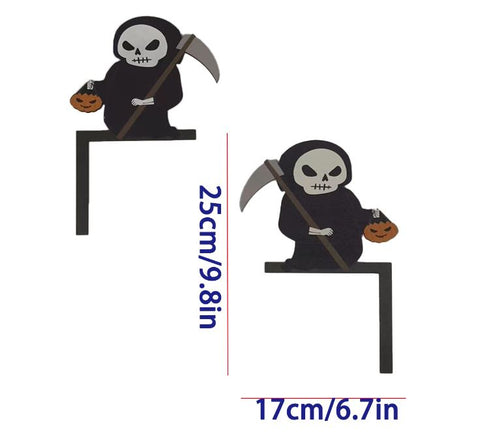 Halloween wooden door hanging switch hanging