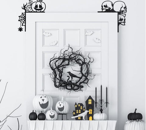 Halloween wooden door hanging switch hanging
