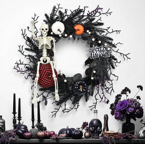 Halloween Home Decoration Ghost Festival Skull Skull Door Hanging