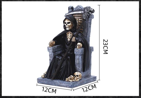 Halloween Western Traditional Throne Reaper Crafts