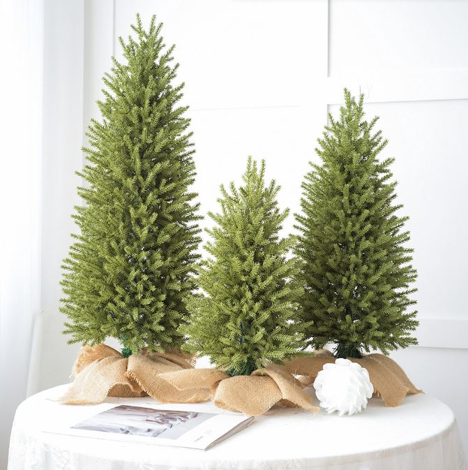 Small Snow Window Desktop PE Christmas tree