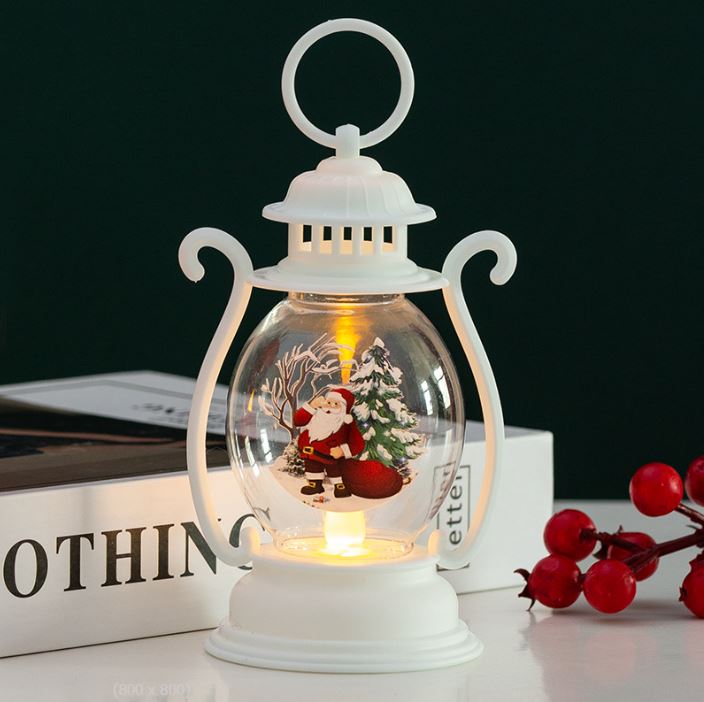 Christmas Glowing Children's Handheld Creative Small Oil Lamp