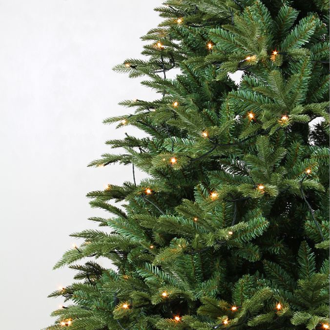 Pine-leaf Christmas tree simulation LED lights