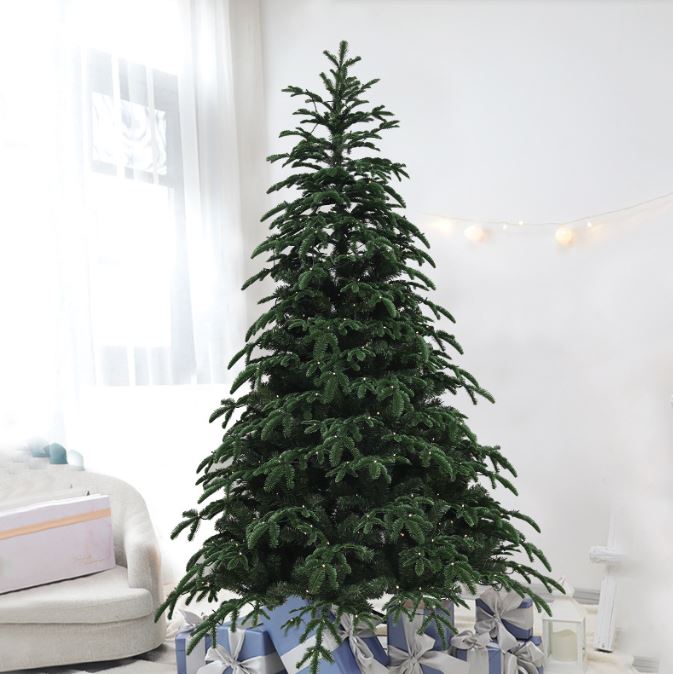 Green multi-specification simulation creative Christmas tree