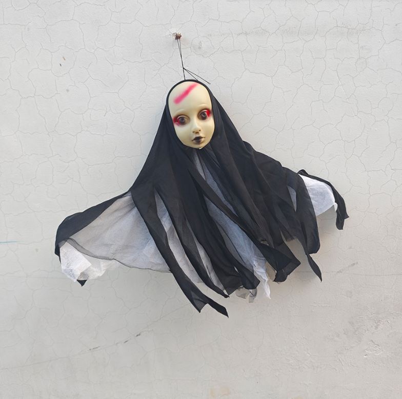 Halloween Ghost Doll Skeleton Door Hanging Horror Party Prop