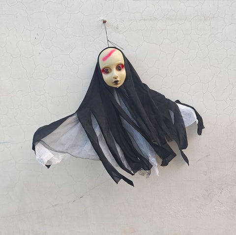 Halloween Ghost Doll Skeleton Door Hanging Horror Party Prop