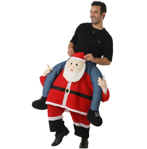 Santa Claus back pants festive atmosphere party funny costume stage costume