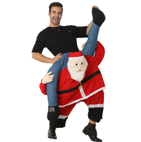 Santa Claus back pants festive atmosphere party funny costume stage costume