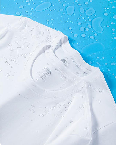Waterproof short sleeve Cotton T-shirt