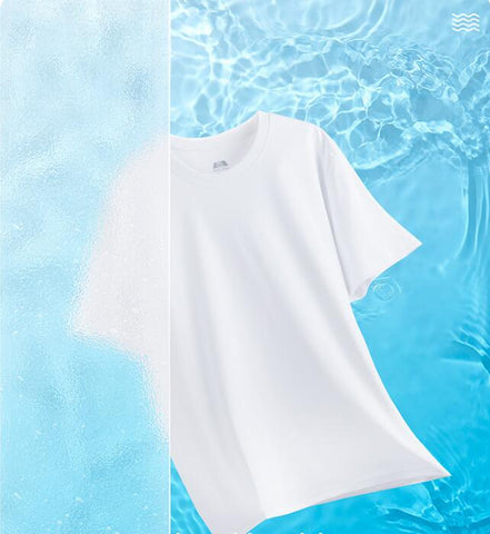 Waterproof short sleeve Cotton T-shirt