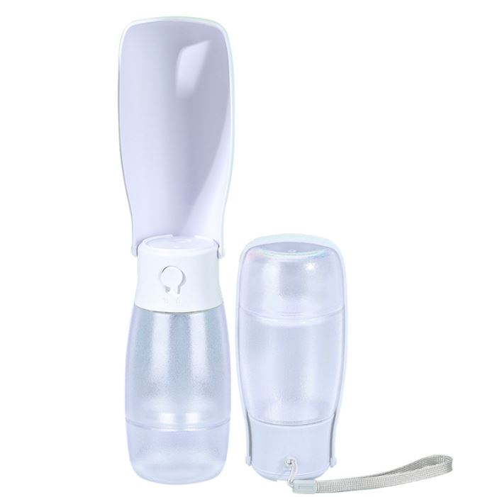 Portable pet foldable water dispenser for outdoor use