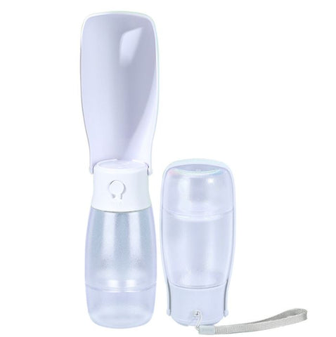 Portable pet foldable water dispenser for outdoor use