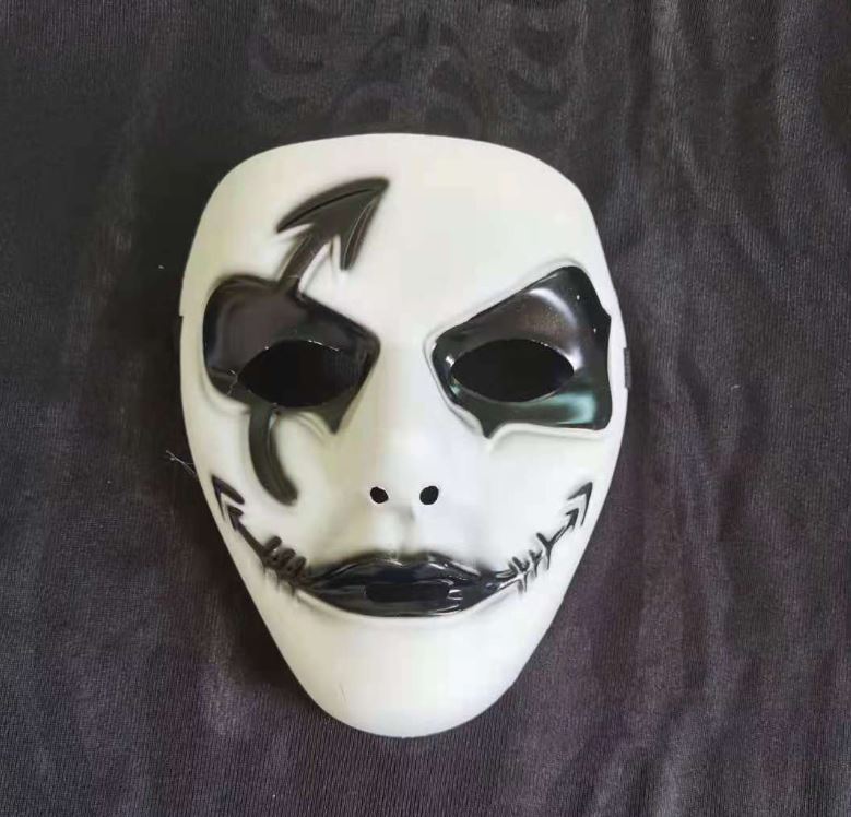 Halloween Horror Face Full Face Men's Mask