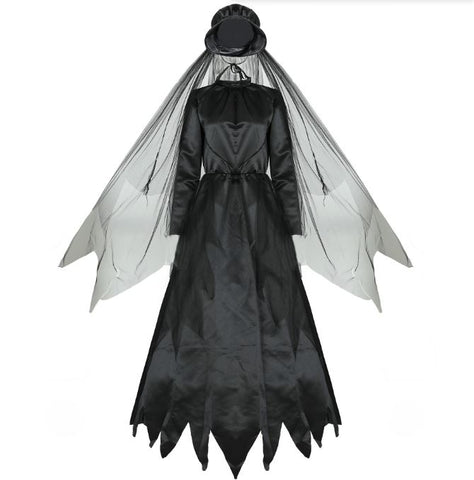 Halloween new horror zombie ghost bride costume cosplay vampire