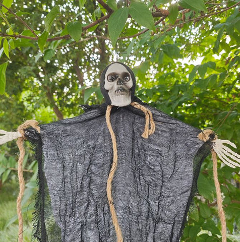 Halloween Skeleton Gate Hanging Ghost House Decoration Pendant