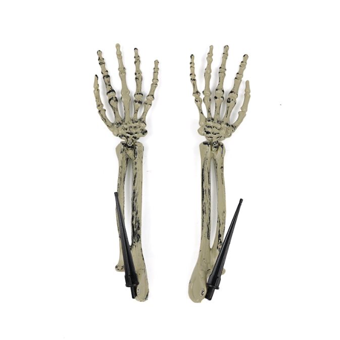 Halloween Skeleton Arm Grounding Scary Decoration Simulation Claw