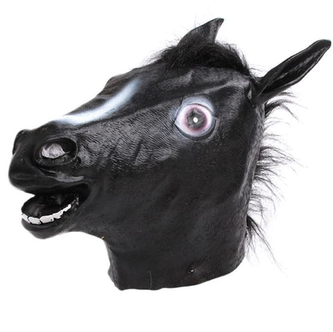 Halloween Horsehead Mask Headset