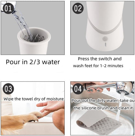 Pet Intelligent Fully Automatic Claw and Foot Washing Cup