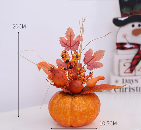 Halloween table top foam pumpkin interior decoration decorations