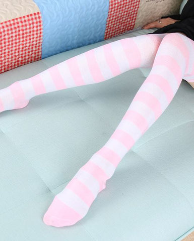 Knee length Christmas stockings