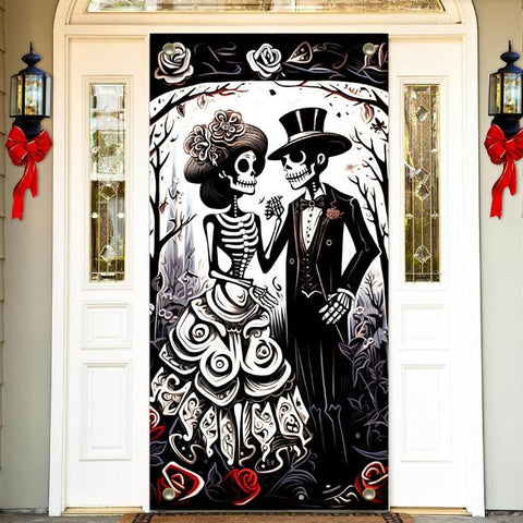 Halloween Party Decoration Background Decoration Door Hanging Banner
