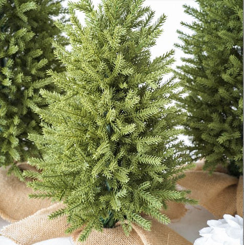 Small Snow Window Desktop PE Christmas tree
