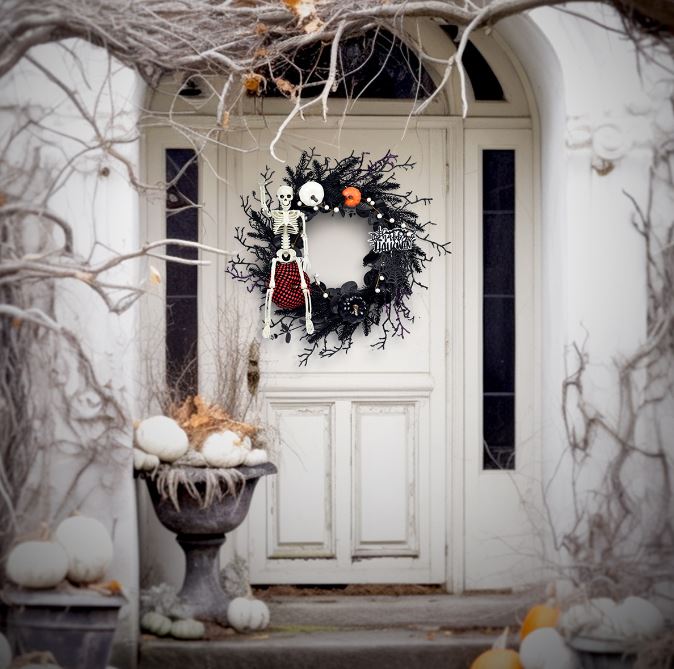 Halloween Home Decoration Ghost Festival Skull Skull Door Hanging