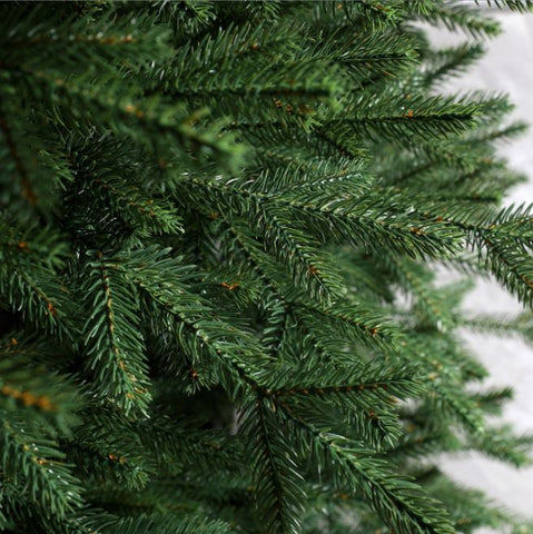 High-grade pure PE with lights, luxurious decoration and dense simulation Christmas tree