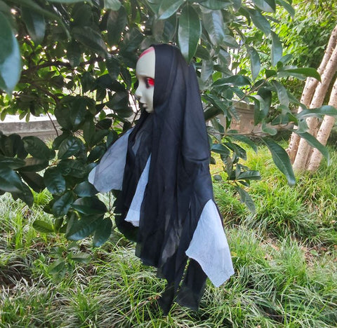 Halloween Ghost Doll Skeleton Door Hanging Horror Party Prop