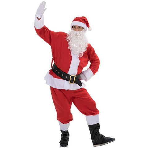 Santa Claus costume set of seven pieces