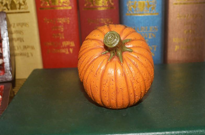 Halloween pumpkin skull funny handmade ornament