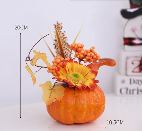 Halloween table top foam pumpkin interior decoration decorations