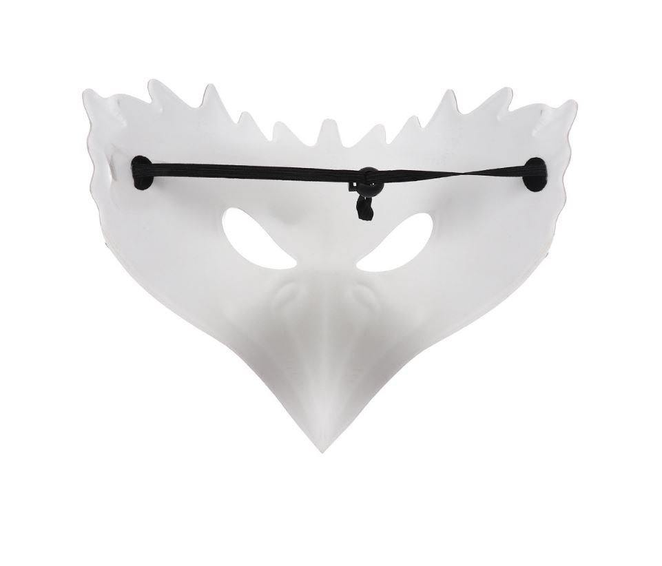 Halloween White Leather Eagle Animal Mask