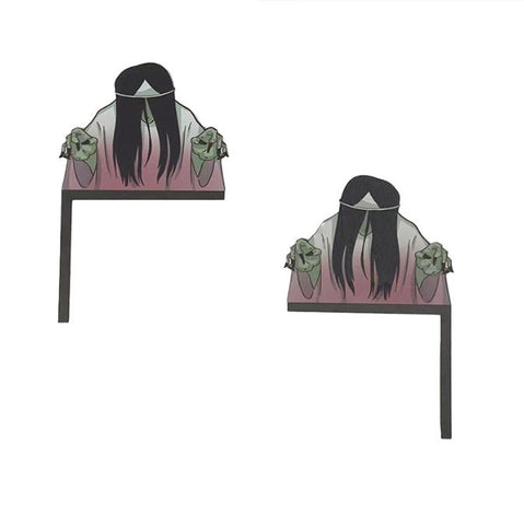 Halloween wooden door hanging switch hanging