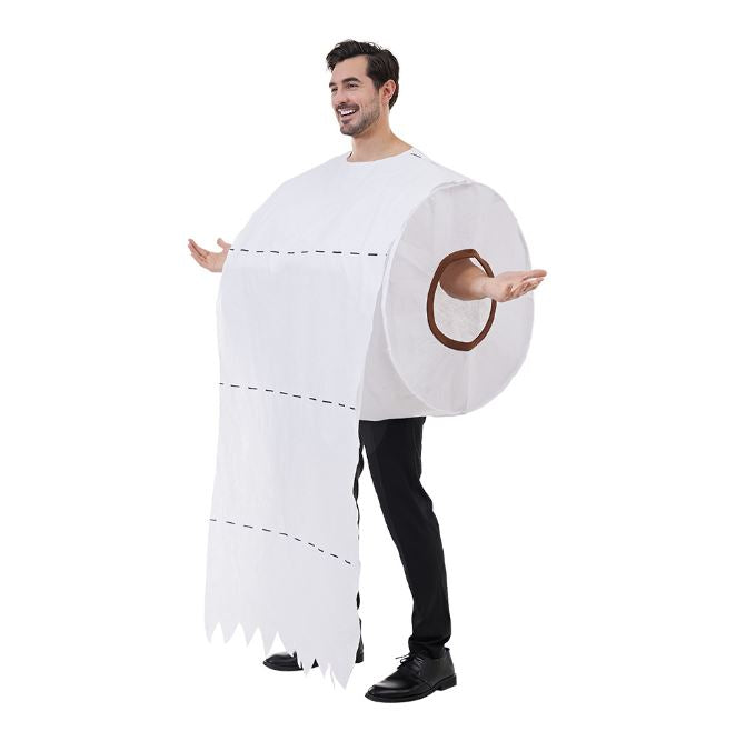 New Halloween couple parody toilet paper performance costume