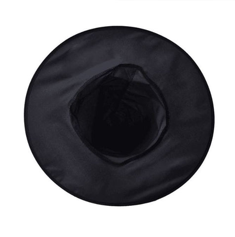 Halloween Black Oxford Makeup Ball Witch Hat Magician Hat