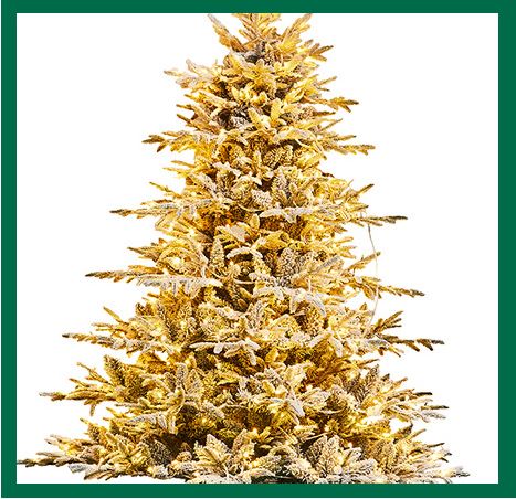 Add Snow White indoor simulation Christmas tree