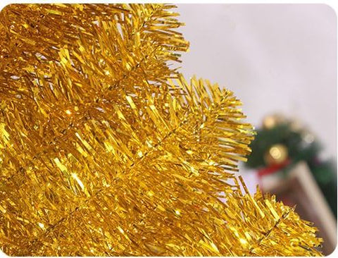 Golden Christmas tree