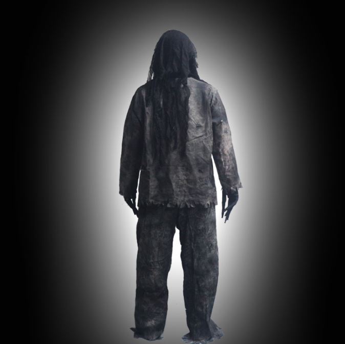 Adult Burnt Horror Halloween Zombie Headsuit