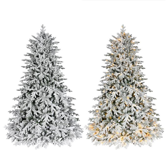 Full PE flocking automatic simulation decoration Christmas tree
