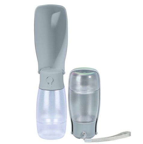 Portable pet foldable water dispenser for outdoor use