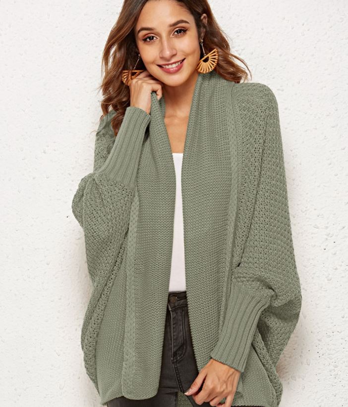 2024 Winter New Large Sweater Jacket