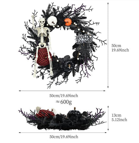Halloween Home Decoration Ghost Festival Skull Skull Door Hanging