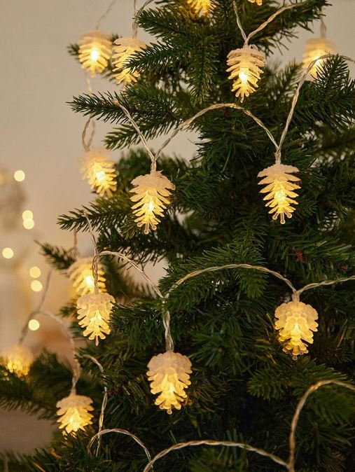 Christmas Battery Pinecone LED Decorative Light