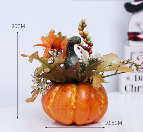 Halloween table top foam pumpkin interior decoration decorations