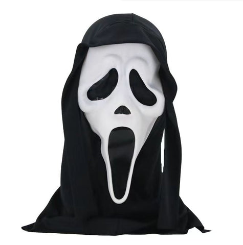 Halloween single piece funny face mask headgear