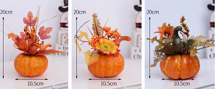 Halloween table top foam pumpkin interior decoration decorations