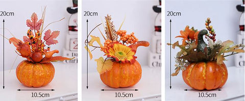 Halloween table top foam pumpkin interior decoration decorations